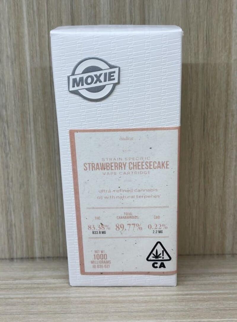Moxie - Moxie Strawberry Cheesecake Vape Cartridge 1g