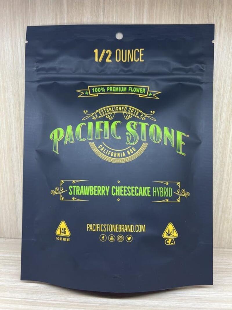 Pacific Stone - Strawberry Cheesecake 14g - 14 grams