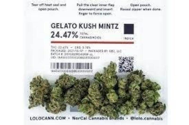 Lolo - Gelato Kush Mintz 3.5g - 3.5 grams