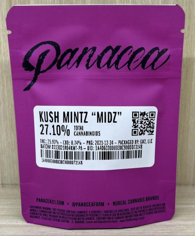 Panacea - Kush Mintz Midz 3.5g - 3.5 grams