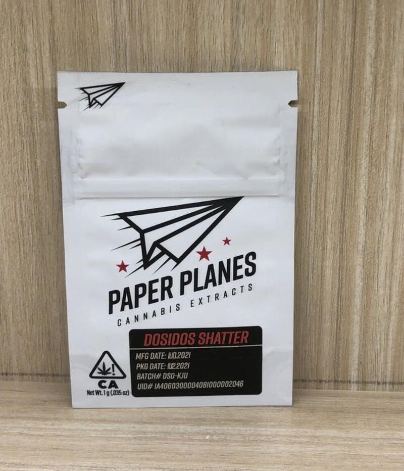 Paper Planes - Dosidos Shatter 1g