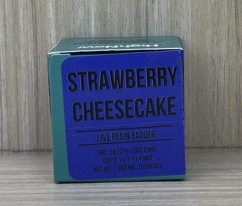 HighNow - High Now Strawberry Cheesecake Badder 1g