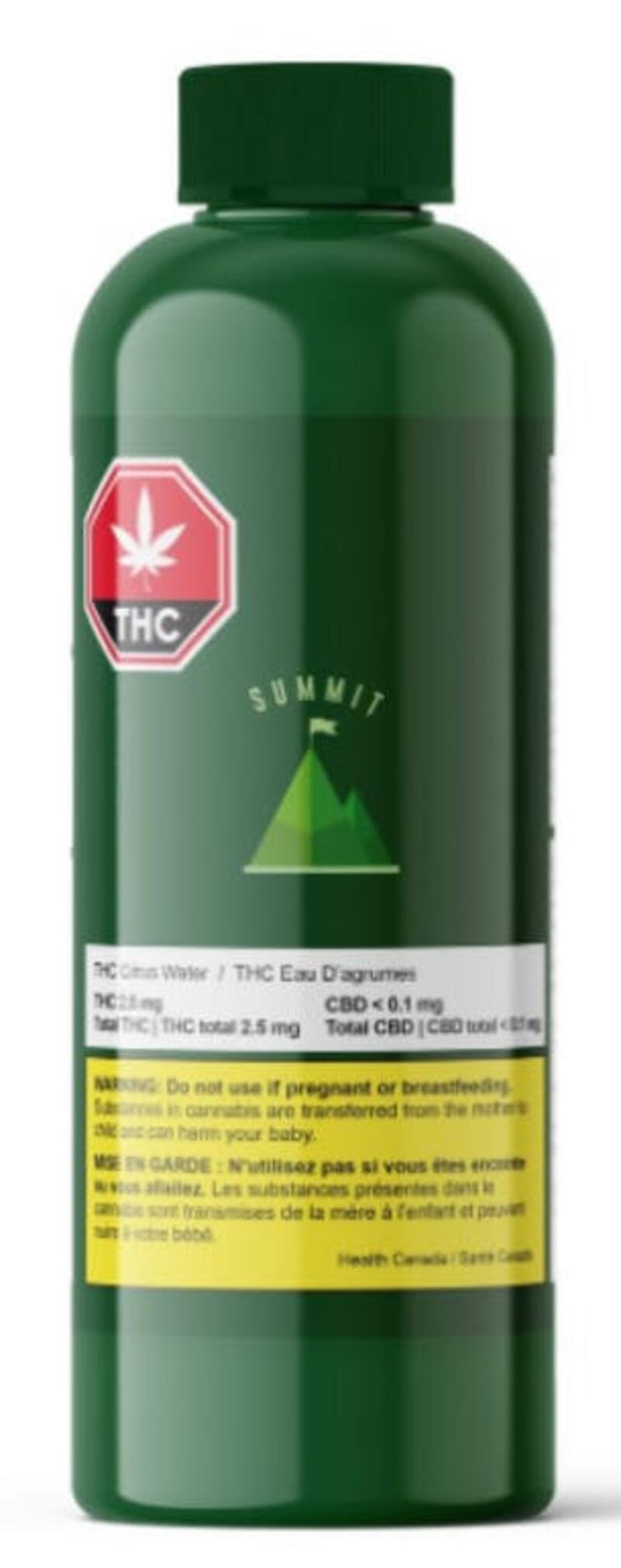 Summit - THC Citrus Water - 1x355m