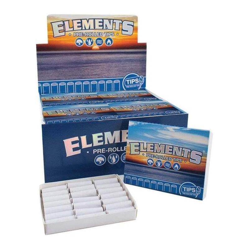 Elements Pre-Rolled Cone Tips - Elements Pre-Rolled Cone Tips