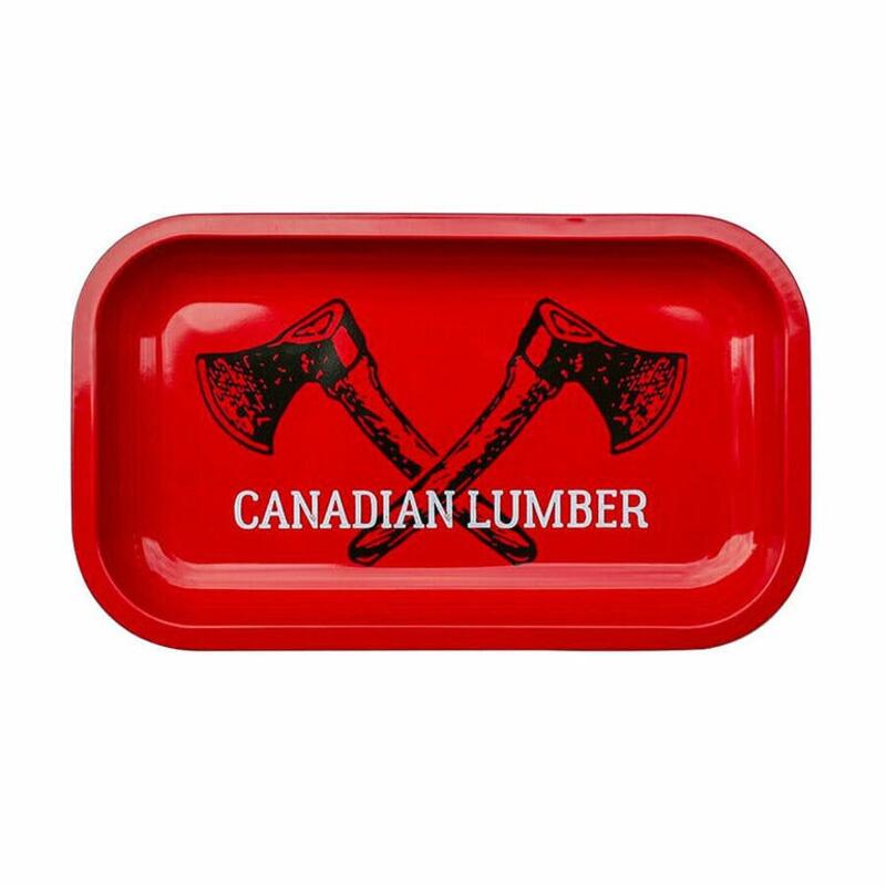 Canadian Lumber Metal Rolling Tray - 10.5x6.25"