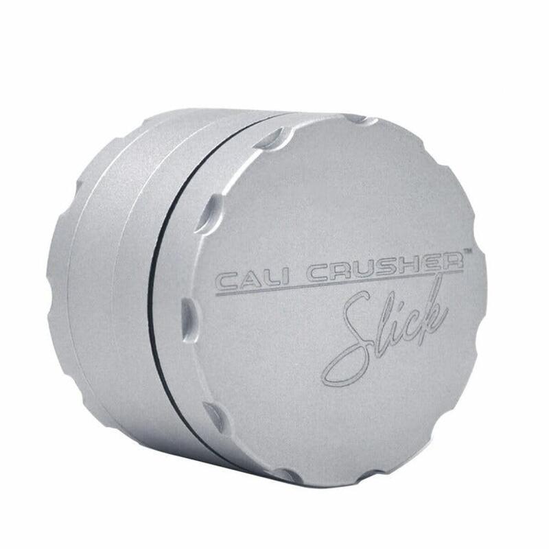 Cali Crusher 2.5" 4-Piece Grinder - Silver