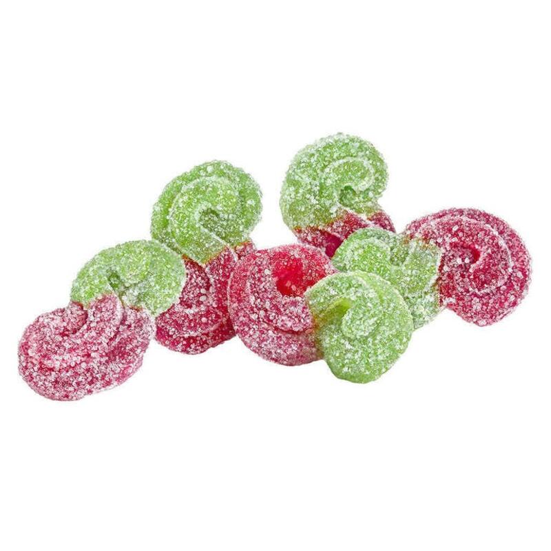 Cherry Lime Sourz 5x2mg (Hybrid) - SOURZ by Spinach - Cherry Lime 5 Pack Soft Chews