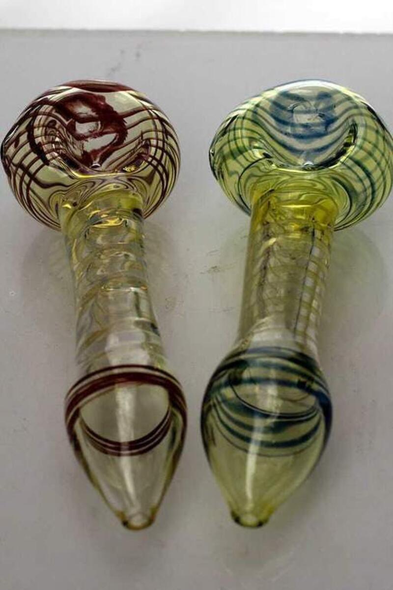 Colour Changing Pipe w/Spiral (various colours)