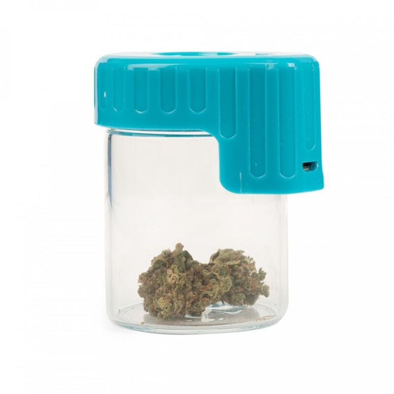 Cookies - Light Up Glass Storage Jar w/Magnifying View - Blue
