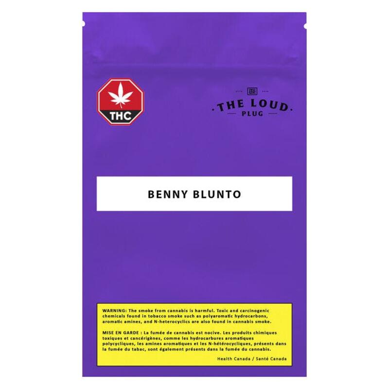 Benny Blunto Pre-Rolls- The Loud Plug - 3x0.5g