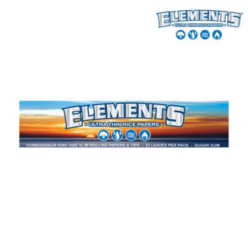 Elements Papers - Connoisseur King Size W/Tips