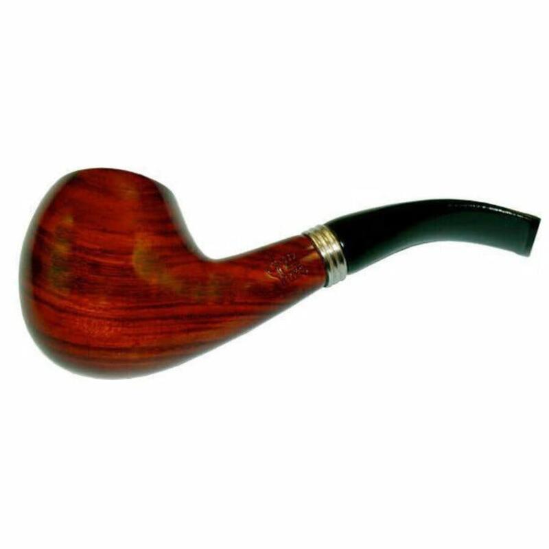 5.5" Bent Apple Rosewood Pipe by Shire Pipe - 5.5" Bent Apple Rosewood Pipe by Shire Pipe