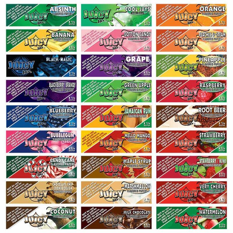 1 1/4 Flavoured Papers by Juicy Jay's - Green Apple