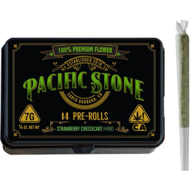 Pacific Stone | Strawberry Cheesecake Hybrid Pre-Rolls 14pk (7g)