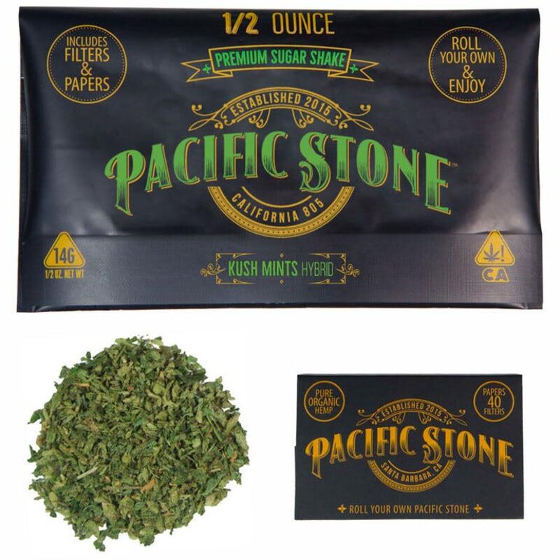 Pacific Stone | Kush Mints Hybrid Roll Your Own Sugar Shake (14g)