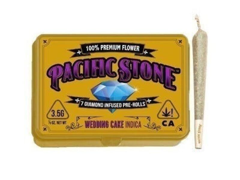 Pacific Stone | Wedding Cake Indica Infused Pre-Rolls 7pk (3.5g)