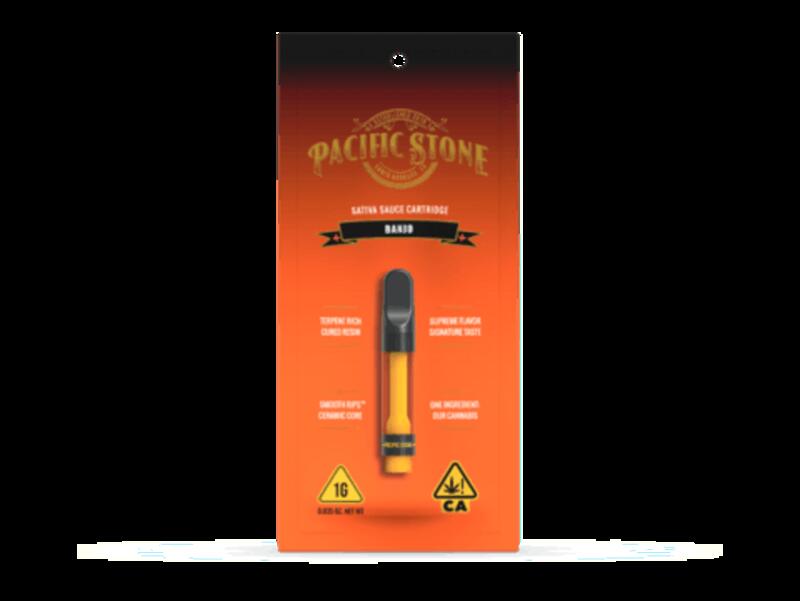 Pacific Stone | Banjo Sativa Cured Resin 510 Cartridge (1g)