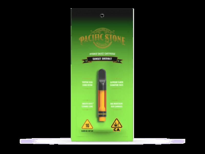 Pacific Stone | Sunset Sherbet Hybrid Cured Resin 510 Cartridge (1g)
