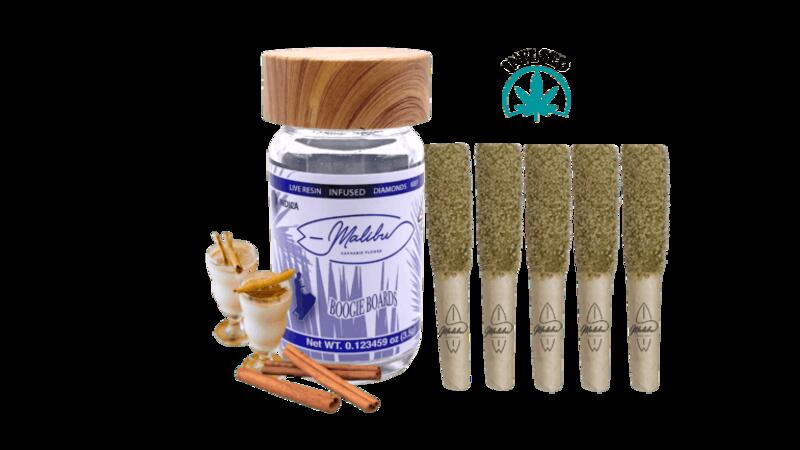 Boogie Boards 5pk Infused Prerolls - Horchata