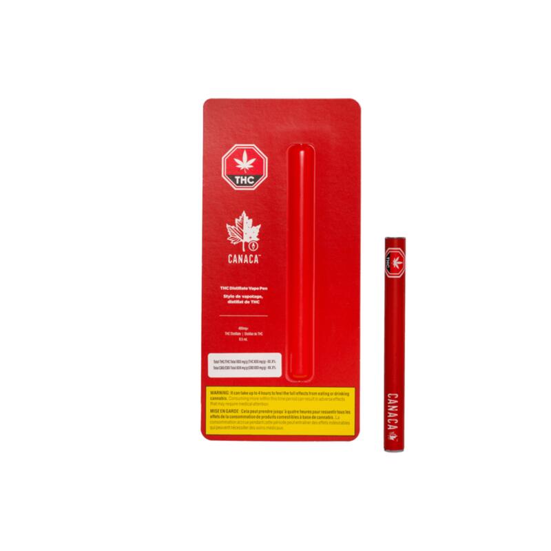CANACA - THC Distillate Disposable Pen Hybrid - 0.5g