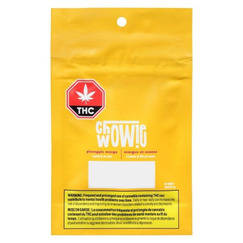 Chowie Wowie - Pineapple Mango Balanced Soft Chews Blend - 4x2.5g