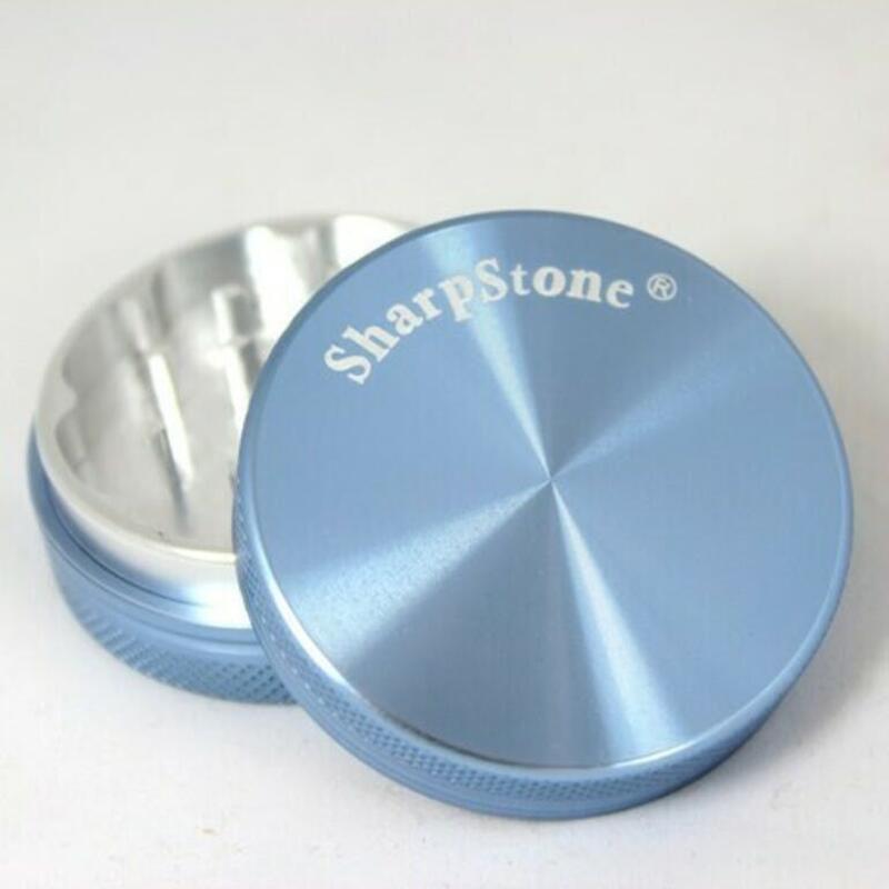 Sharpstone: 2.2" Single Stage All-Aluminum Grinder - Blue