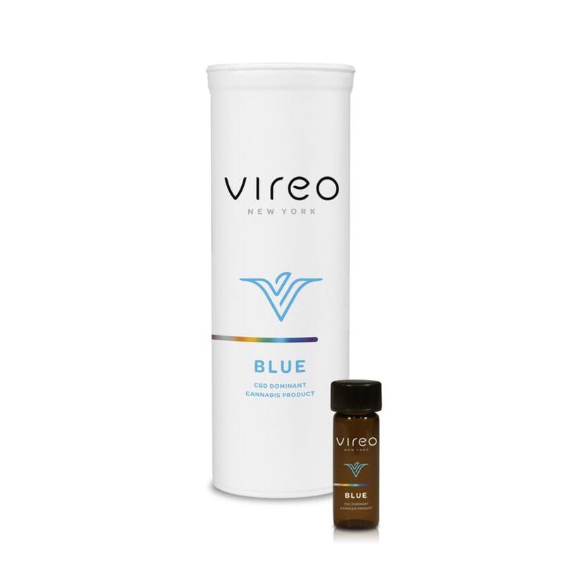 Vireo Blue Bulk Oil for Vaporization, 1mL Vial