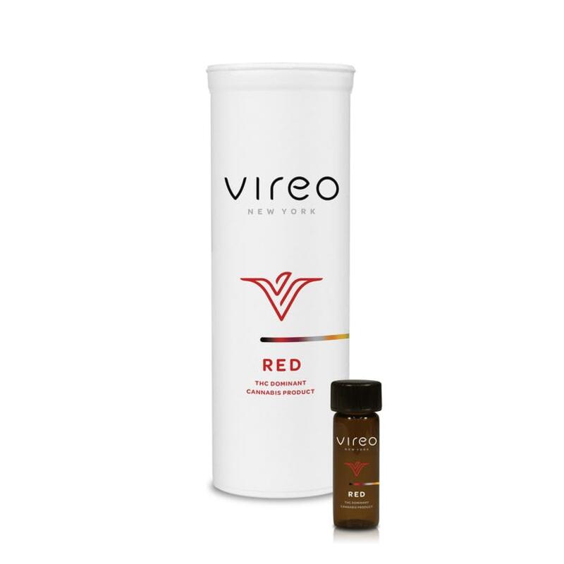 Vireo Red Bulk Oil for Vaporization 1 mL Vial