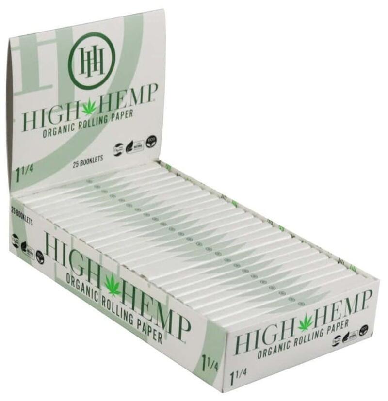 High Hemp Organic Hemp Rolling Papers