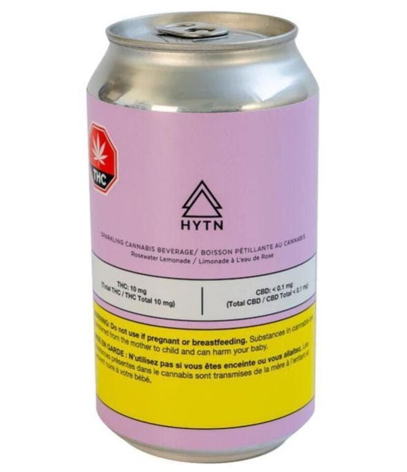 Hytn - Rosewater Lemonade Sparkling Beverage 1x355ml