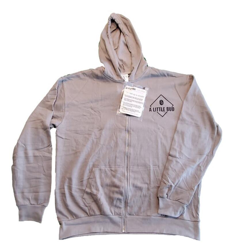 A Little Bud Accessories - Invisi-Vape Hoodie - Grey