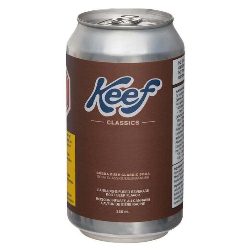 Keef - Bubba Kush Classic Soda 1x355ml