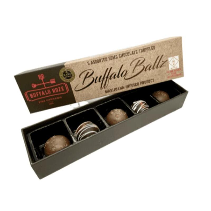 Buffalo Ballz Chocolate Truffles 5pk