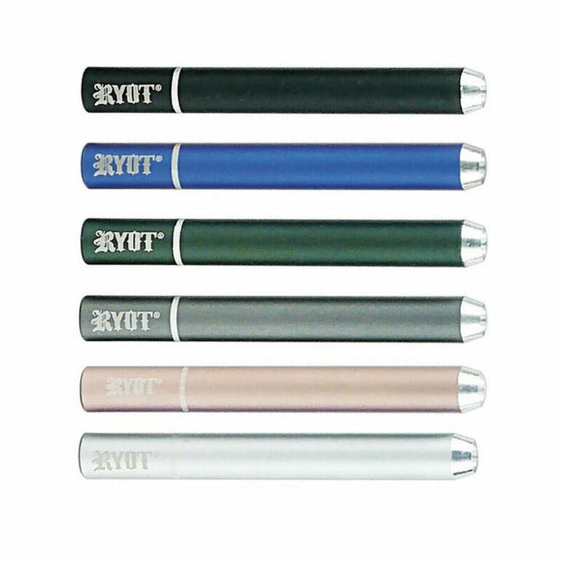 Anodized Aluminum Taster Bat by RYOT 9mm Silver - Anodized Aluminum Taster Bat by RYOT 9mm Silver