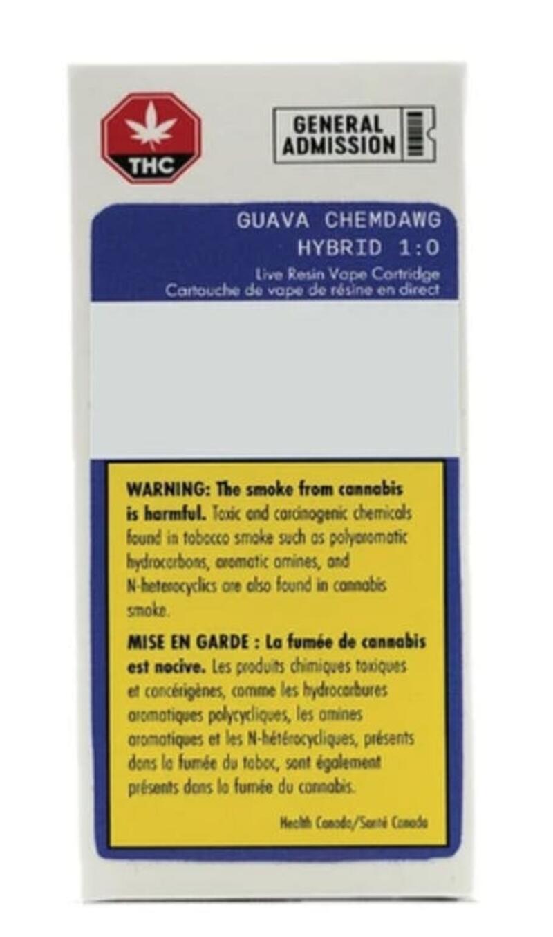 Guava Chemdawg Live Resin Cart 0.95g