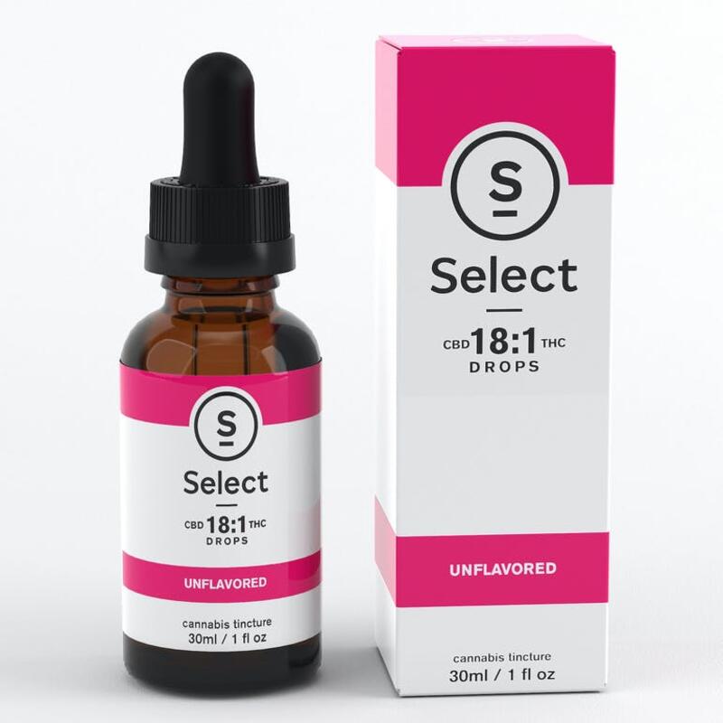 Select Drops 18:1 - Unflavored