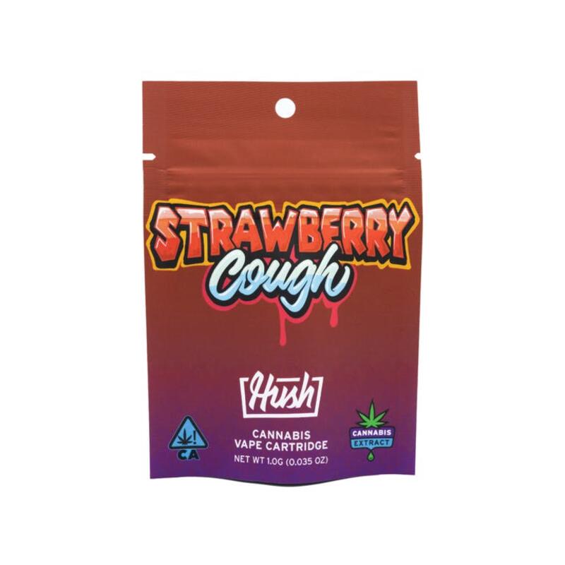 Strawberry Cough Flavored Distillate Cartridge 1g