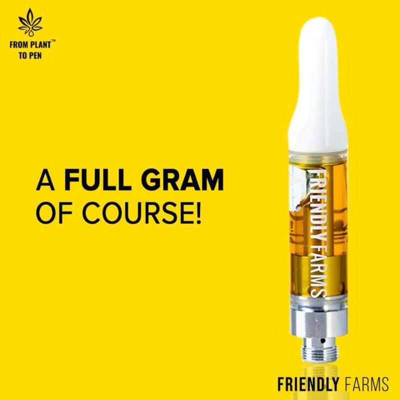 Friendly Farms - NYC Live Resin Cart 1g