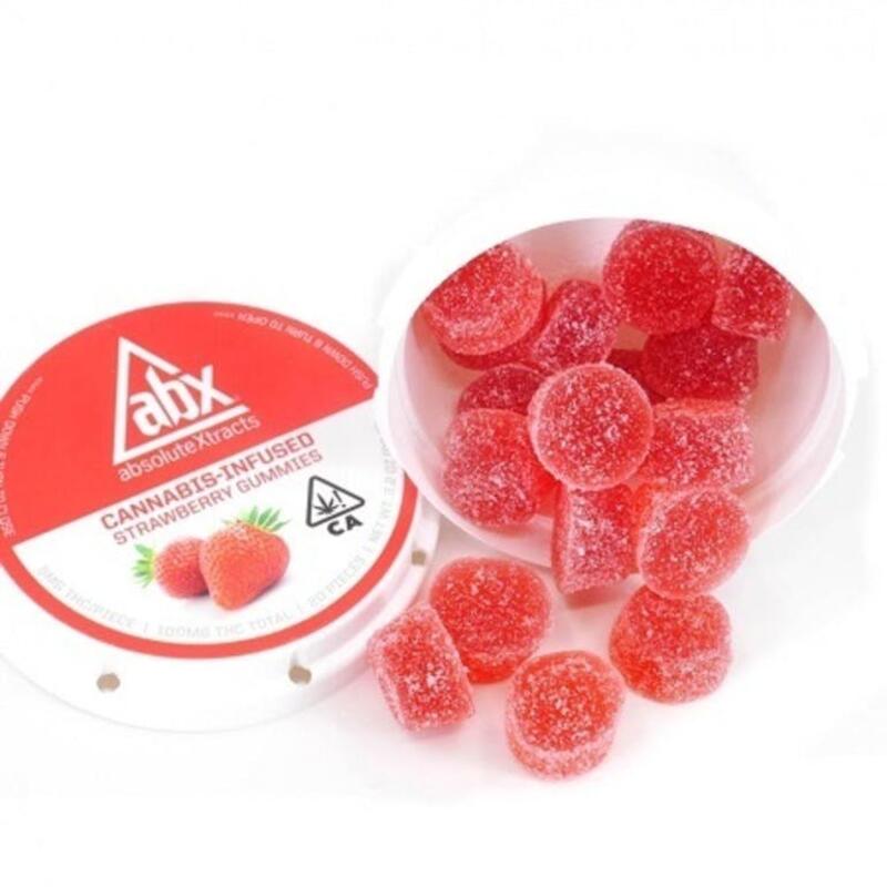 Absolute - Strawberry Hybrid Gummies 100mgTHC