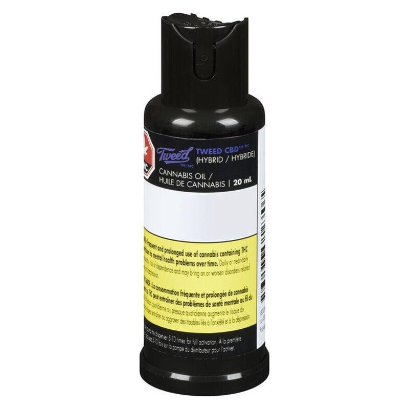 CBD Oil Spray - Tweed - CBD - Oil 20ml Oils