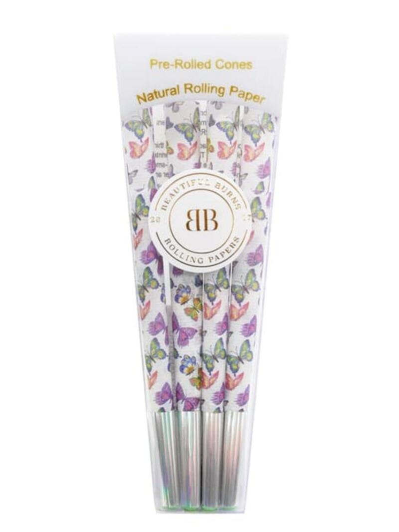 Beautiful Burns Cones - 8 packs - BB Butterfly Cones
