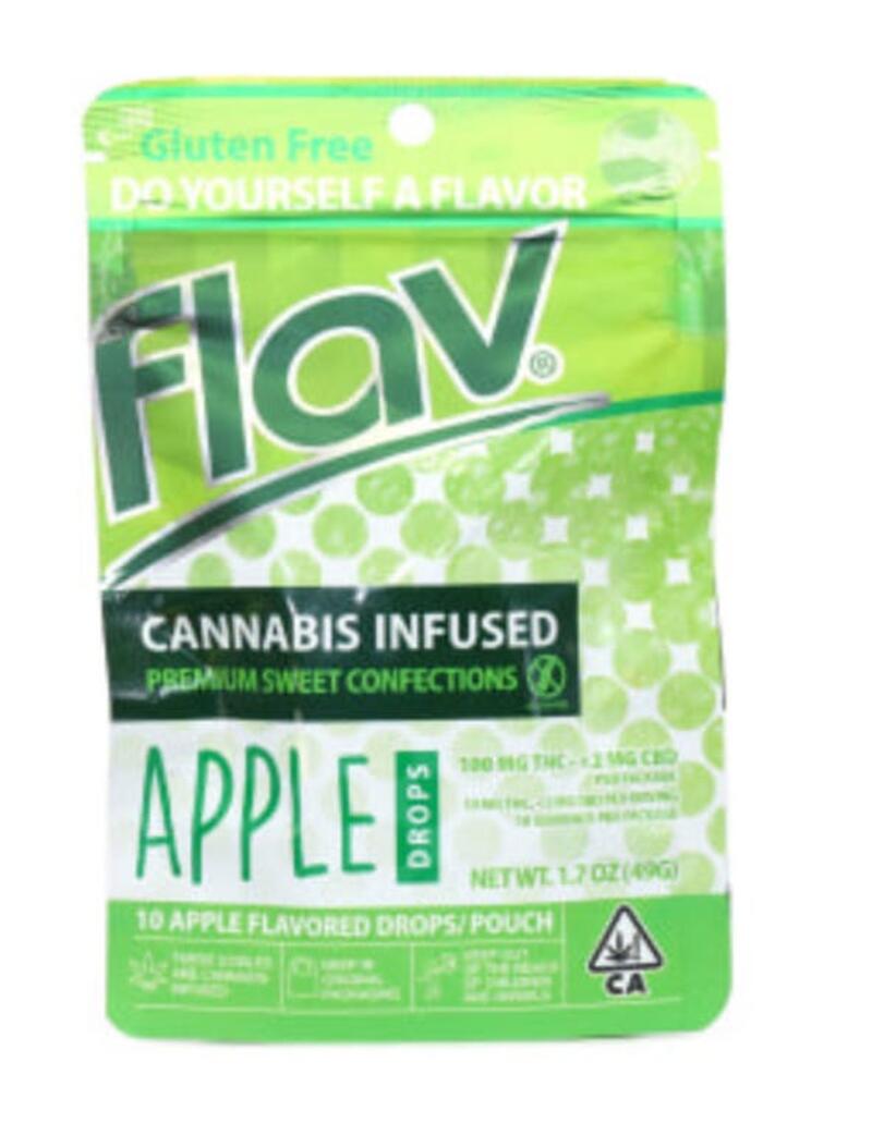 Flav - Apple Drops Edible (gluten free)