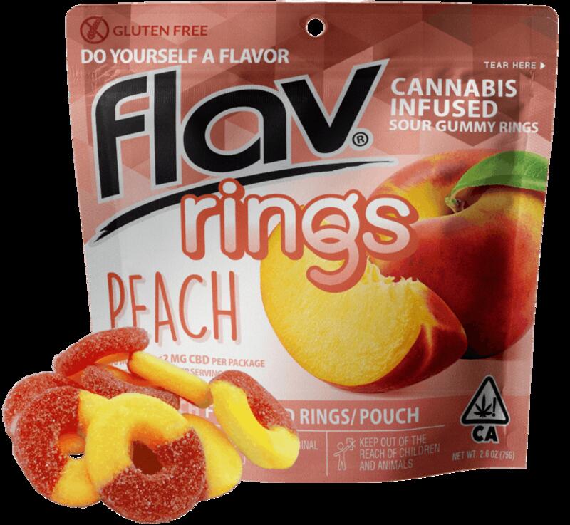 Gummies - Peach Rings 100mg