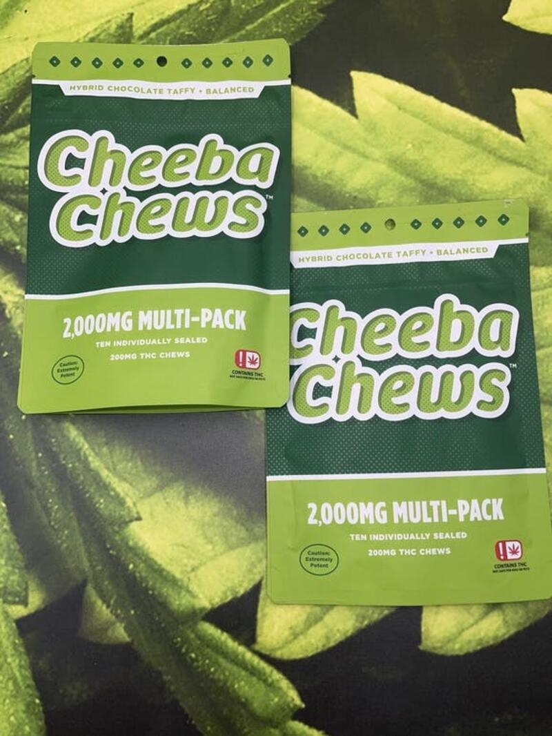 Cheeba Chews 2000 MG- Chocolate