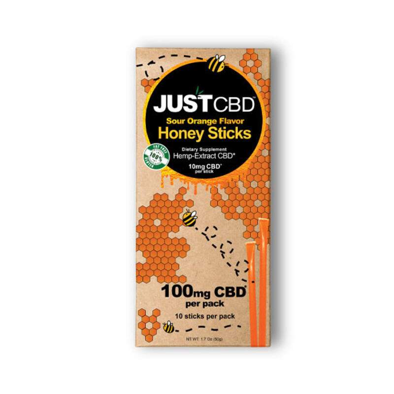 Sour Orange CBD Honey Sticks