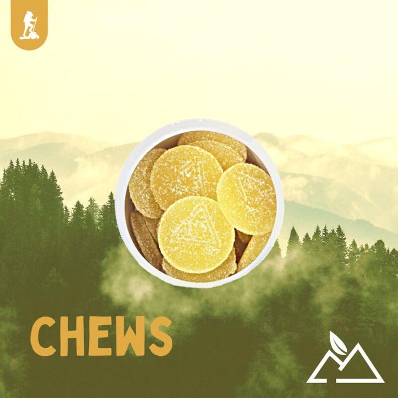 Lemon Ginger CBD Full Spectrum 5:1 Chews | 20pk ~5mg Each - Essentials