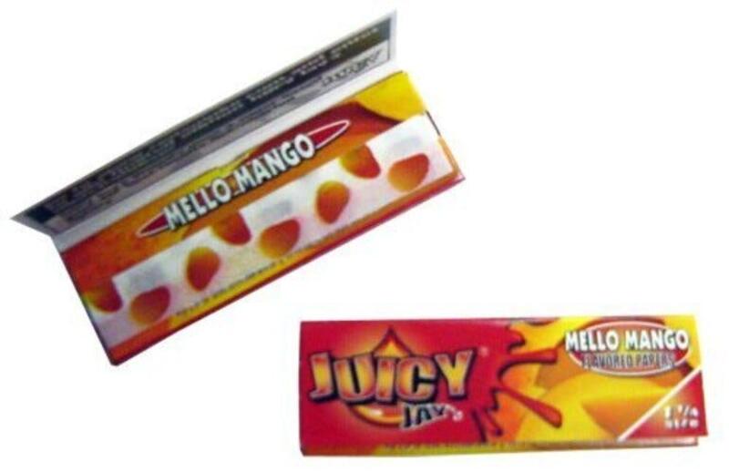 Juicy Jay's 1 1/4 Rolling Papers - Mello Mango