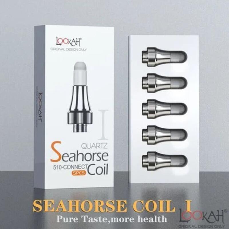 Lookah Seahorse Quartz Coils - 5 Pack