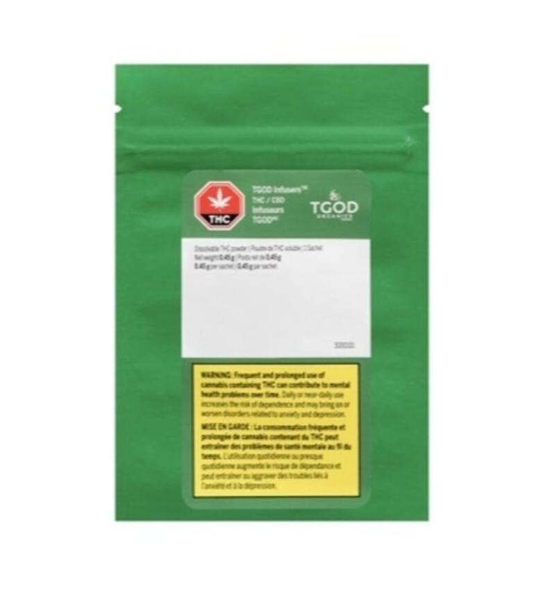 THE GREEN ORGANIC DUTCHMAN Dissolvable THC Powder
