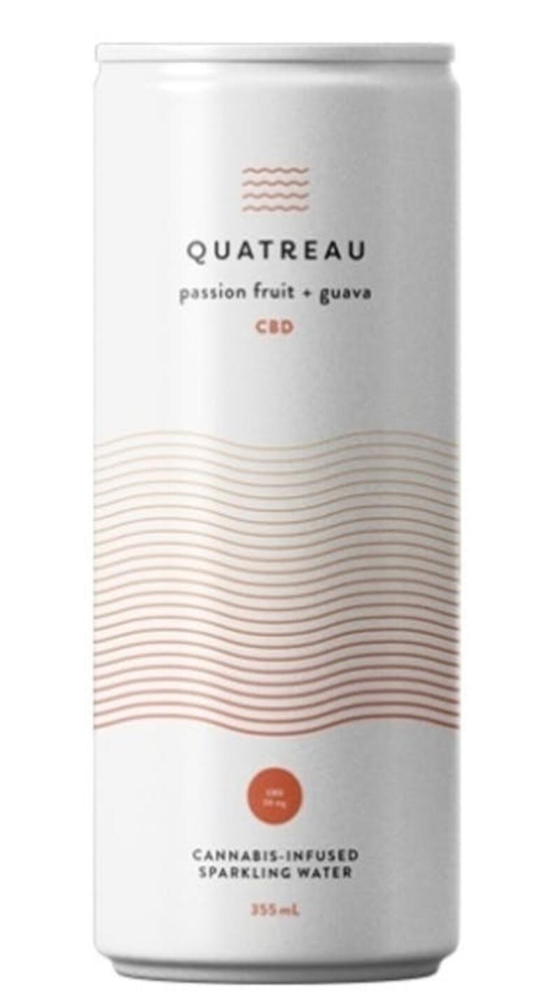 Quatreau | Passionfruit & Guava Sparkling Water